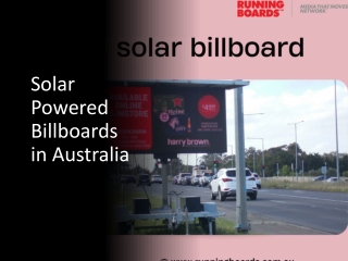 Solar Powered Billboards in Australia: The Future of Green Outdoor Advertising