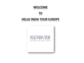 Hello India Tour Europe