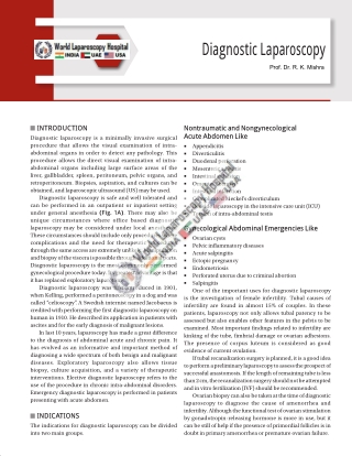 Diagnostic Laparoscopy
