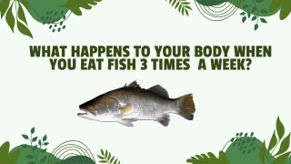 Why Eating Fish Can Transform Your Health