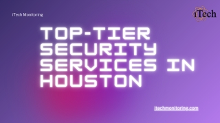 iTech Monitoring – Tailored Security & Automation Solutions