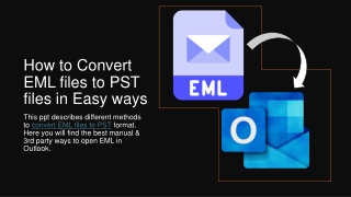 MailsDaddy EML to PST