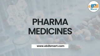pharma medicines