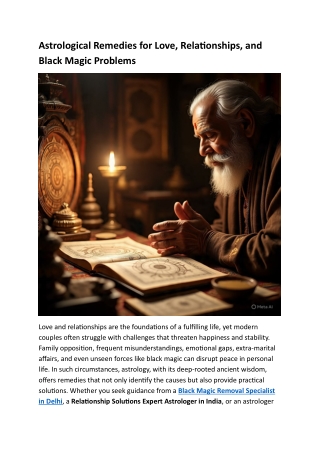 Astrological Remedies for Love