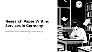 Research Paper Writing Services in Germany | Expert Help