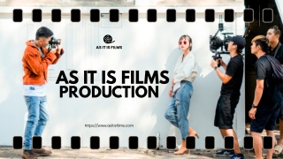 Commercial videos production
