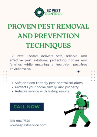 Proven Pest Control Solutions