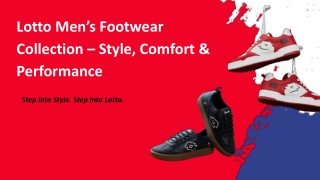 Lotto Men’s Footwear Collection – Style, Comfort & Performance (1)