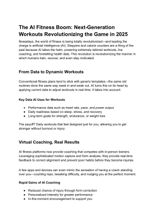 The AI Fitness Boom_ Next-Generation Workouts Revolutionizing the Game in 2025