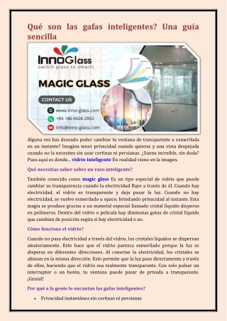magic glass