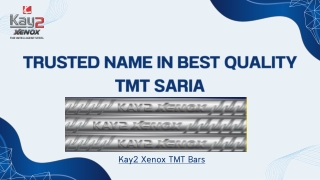 Strength That Builds the Future – Best Quality TMT Saria