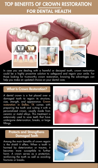 Top Benefits of Crown Restoration for Dental Health