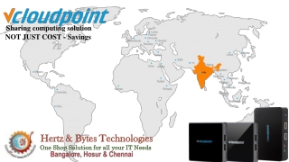 VCloud point device for secure desktop virtualization