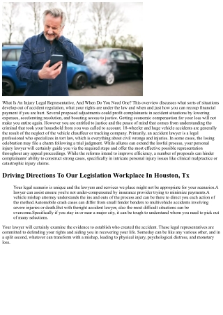 Accident Legal Representative Wikipedia