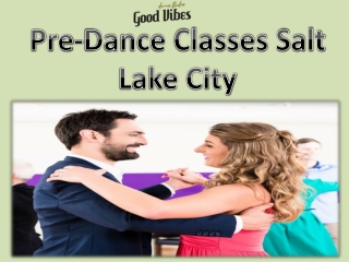Pre-Dance Classes Salt Lake City