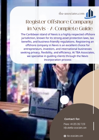 Register Offshore Company in Nevis – A Complete Guide