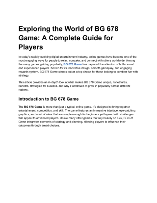 bg678game