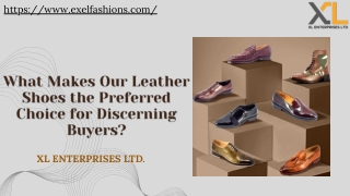 What Makes Our Leather Shoes the Preferred Choice for Discerning Buyers?