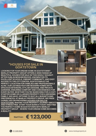 Houses for Sale in Goatstown – Marlay Property Group”