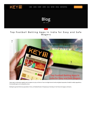 Top Football Betting Apps in India for Easy and Safe Wagers