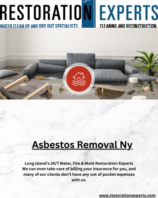 Asbestos Removal NY – Safe, Reliable & Professional Services