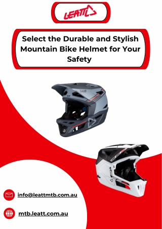Select the Durable and Stylish Mountain Bike Helmet for Your Safety
