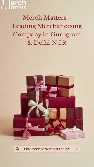 Merch Matters – Leading Merchandising Company in Gurugram & Delhi NCR