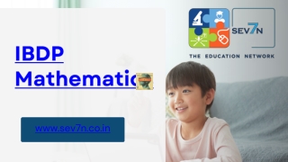 IBDP Mathematics - Sev7n