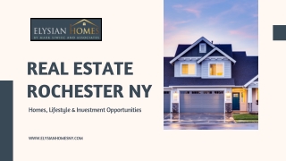 Future of Rochester NY Real Estate