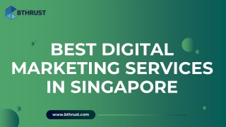 Best Digital Marketing Services in Singapore