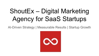 ShoutEx – Digital Marketing Agency for SaaS Startups