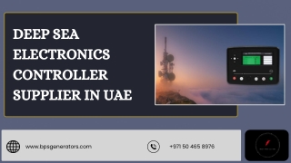 deep sea electronics controller supplier in uae PDF