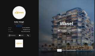 Azizi Wasel Apartment  Dubai Islands Apartments