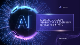 AI Website Design Generators Redefining Digital Creativity
