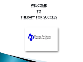 Pediatric Speech Therapist Frisco | Therapy For Success