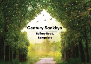 Century Sankhya Plots Bangalore - Brochure