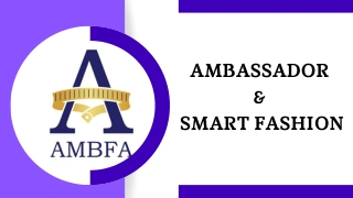 Tailor Made Trousers