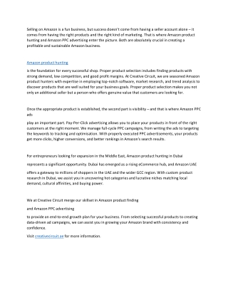 Selling on Amazon is a fun business