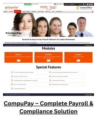 CompuPay – Complete Payroll & Compliance Solution