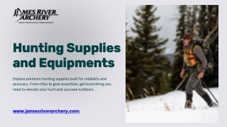 Premium Hunting Equipment & Archery Supplies