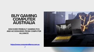 Buy Gaming Computer Australia