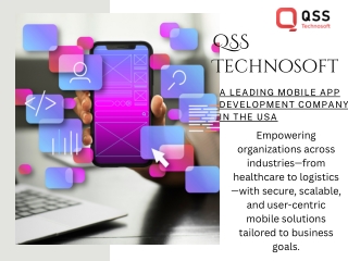 QSS Technosoft – Custom Mobile Application Development Services