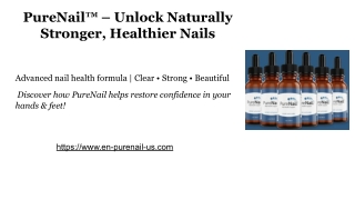 Get PureNail™ Natural Nail Support Formula – Ships in 24 Hours