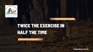 Twice the Exercise in Half the Time