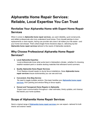 Alpharetta Home Repair Services_ Reliable, Local Expertise You Can Trust