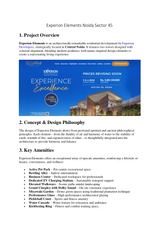 3/4 BHK flat in Noida