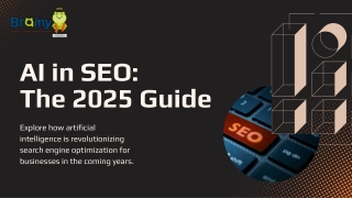 Presentation - AI in SEO The 2025 Guide