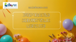 disposable helium tank near me