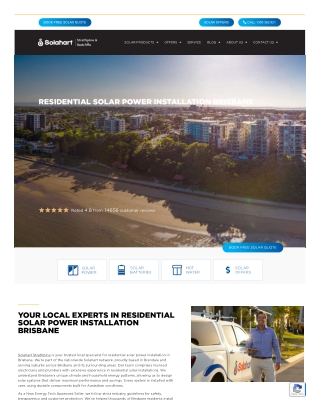 Residential Solar Installation Brisbane | Power Your Home Naturally