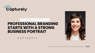 Professional Branding Starts with a Strong Business Portrait